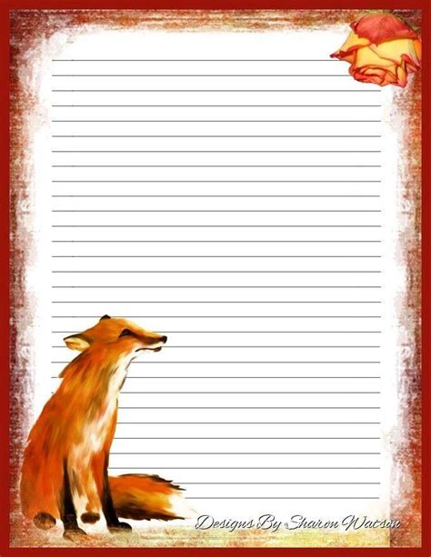Free Printable Lined Stationery Free Printable Stationery Writing
