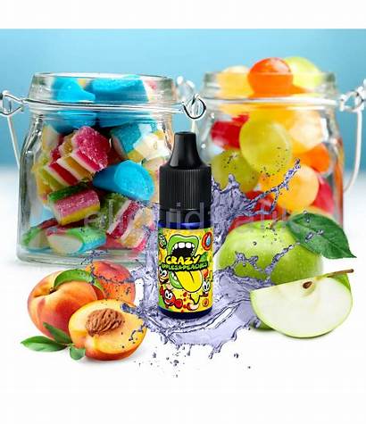 Crazy Mouth Apples Peaches 10ml Concentrated Flavour