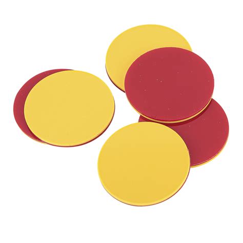 Two Color Counters Red And Yellow 200 Pieces Mardel 3787074