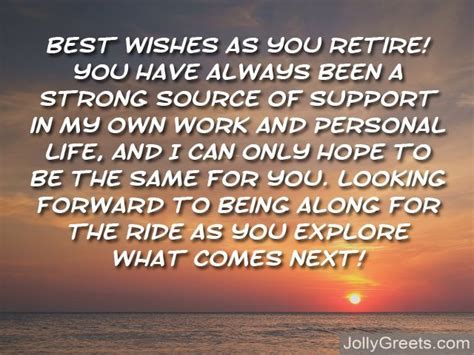 what to write in a retirement card retirement messages