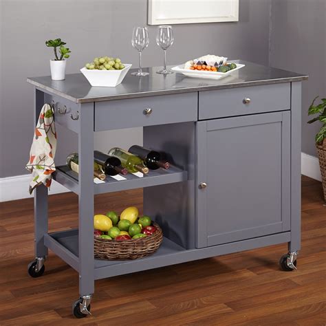 Kitchen island decor kitchen design ideas with rustic movable from movable island in kitchen, image by:gpcpublishing.com kitchen extraordinary oak kitchen island cart large movable from. Movable Kitchen Island: New For You - MidCityEast