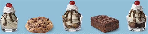 Place the ice cream on the backside of cookie a. Addicted to Saving Giveaway: Chick-fil-A Dessert Card ...