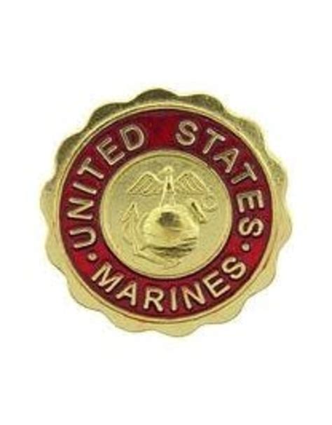Pin Usmc Logo Marines Military Outlet