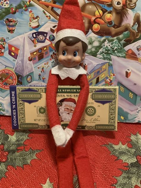 Elf Money Elf Elf On The Shelf Holiday Decor