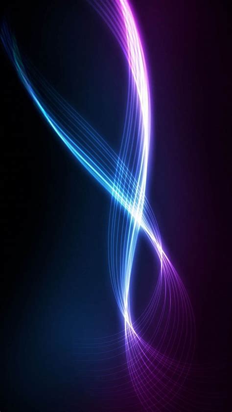 An Abstract Background With Blue And Purple Lines