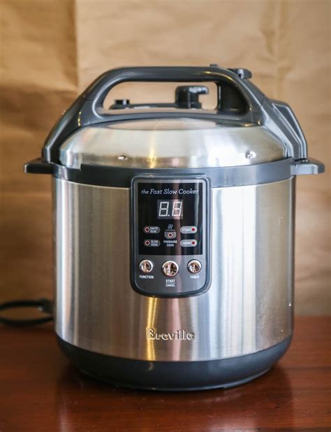 Brevilles Fast Slow Cooker Is A Great Pressure Cooker For Beginners