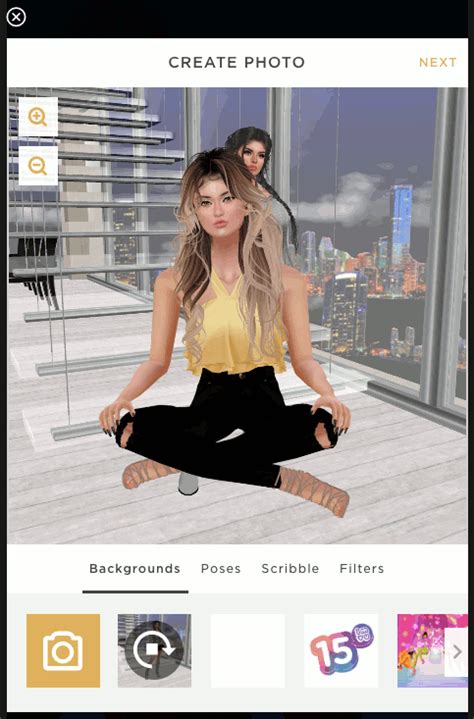 Photoshoot Post A Photo In The Imvu Feed Imvu Create