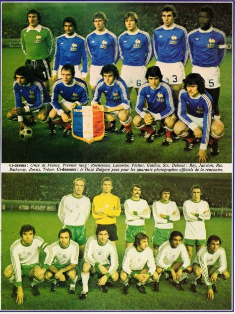 Lo podras ver en vivo por jeinz macias. The France and Bulgaria team groups in Nov 1977. | France ...