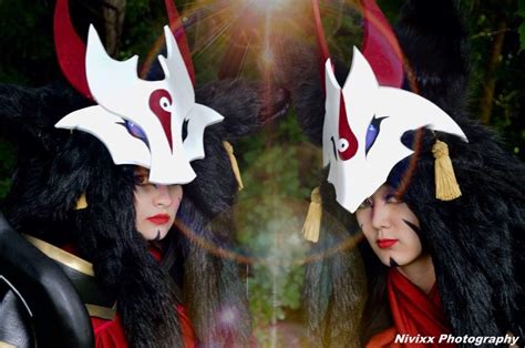 Blood Moon Kindred Cosplay League Of Legends Official Amino