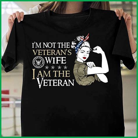 Im Not The Veteran S Wife I Am The Veteran Shirt Teepython