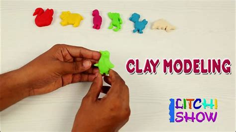 Clay Modeling For Children Modelling Clay With Molds Fun And Creative