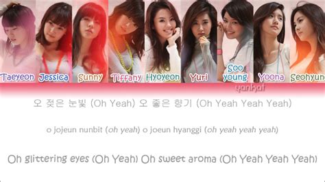 Girls Generation 소녀시대 Gee Color Coded Hanromeng Lyrics By Yankat Youtube