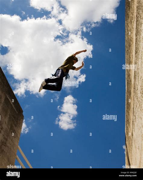 Parkour One Giant Leap Hi Res Stock Photography And Images Alamy