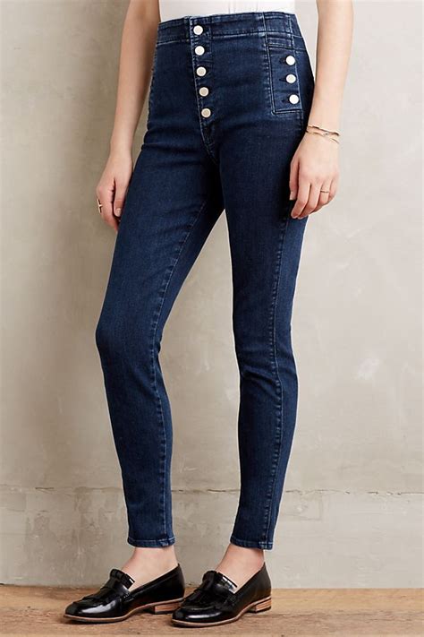 J Brand Natasha High Rise Skinny Jeans Anthropologie