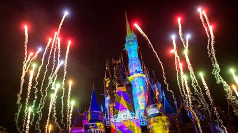 Once Upon A Time Castle Projection Show Walt Disney World Resort