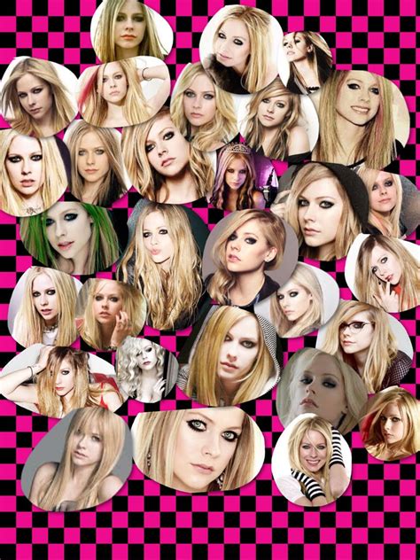 Avril Lavigne Collage I Made Celebrities Celebration Quotes Movie