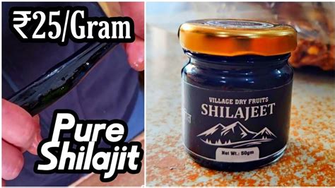 Original Shilajit Its Health Benefits Village Dry Fruits Shop
