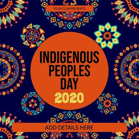 Select from premium national indigenous day of the highest quality. Indigenous Peoples Day Template in 2020 | Black history ...