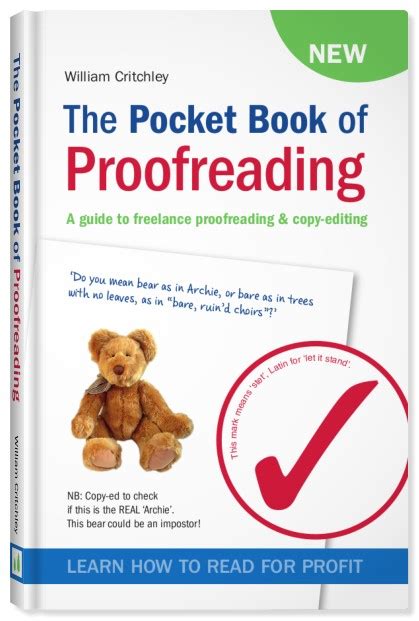 The Pocket Book Of Proofreading