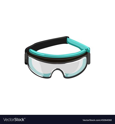 Work Safety Glasses Cartoon Royalty Free Vector Image