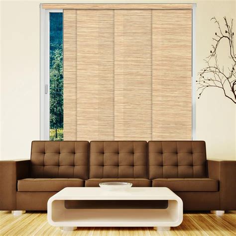 Chicology Panel Track Blinds Nile Reed Cordless Light Filtering