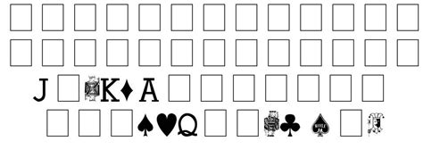 Hoyle Playing Cards Font By Conexion Fontriver