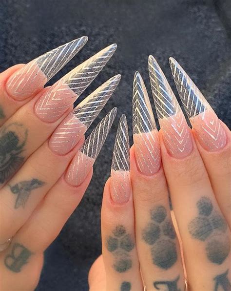 33 Gorgeous Clear Nail Designs To Inspire You Xuzinuo Page 14