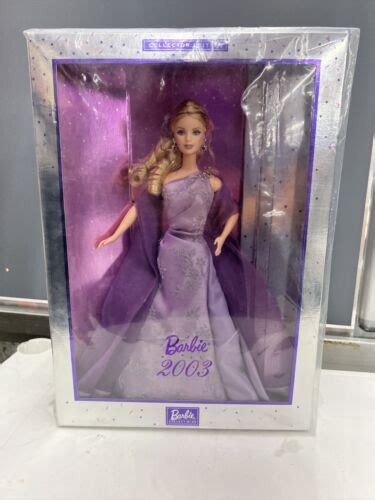 New 2003 Barbie Collector Edition Purplelavender Dress Mattel B0144 Nrfb 27084001440 Ebay