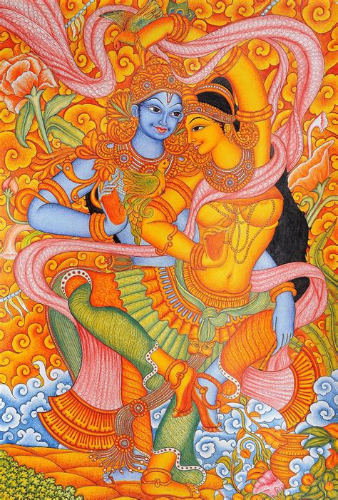 Hindu God Modern Ganesha Acrylic Painting Haragua