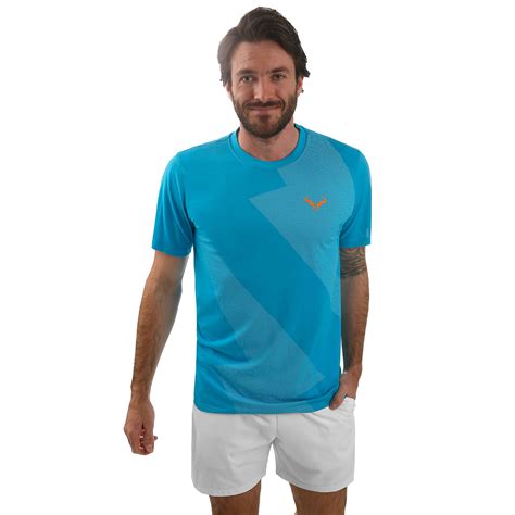 Buy Nike Rafael Nadal Court T Shirt Men Blue Light Blue Online