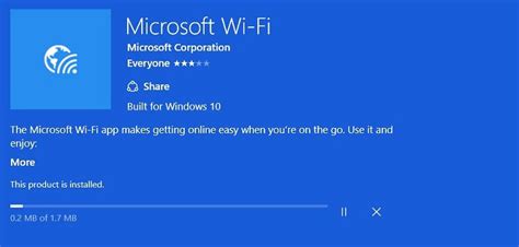 On june 6, 2016 microsoft made the application available for general release and rolled it out over the first few. Microsoft Wi-Fi app for Windows 10 updated with minor ...