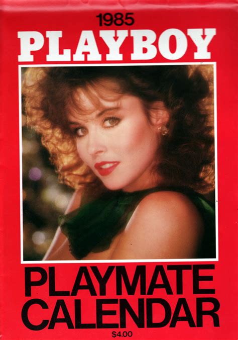 Playboy Playmate Wall Calendar 1985 Playmate Wall Calendars The