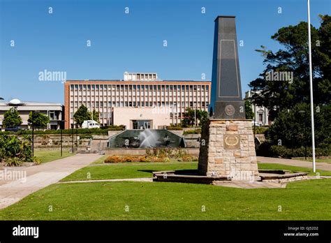 Civic Park Memorial In Newcastle Australia Stock Photo Alamy