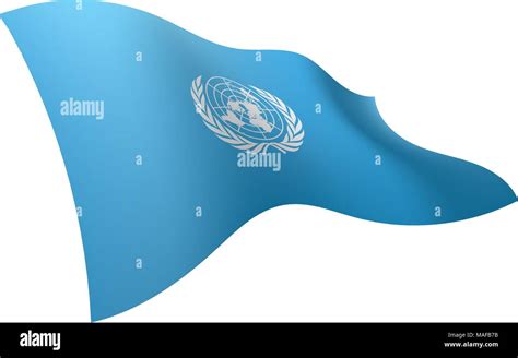 Un Flag Vector Illustration Stock Vector Image And Art Alamy