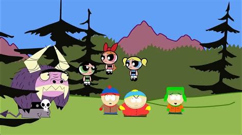 South Park With Powerpuff Girls Youtube