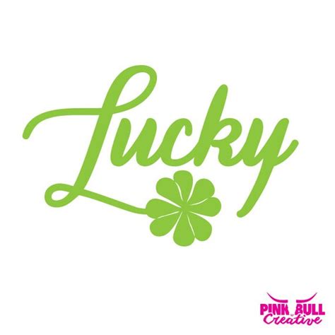 Lucky Shamrock Svg Cut File For Cricut Or Other Cutting Etsy