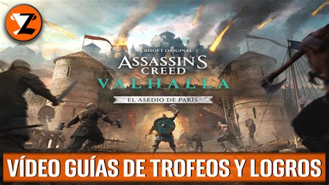 Assassin s Creed Valhalla El Asedio de París Vídeo Guías de Trofeos