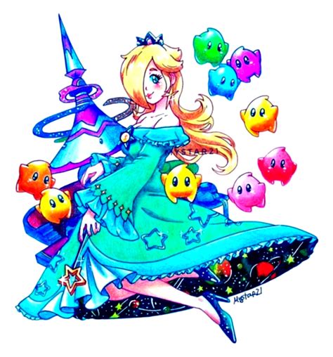 Rosalina Super Mario Galaxy Image By Mystar Zerochan Anime Image Board