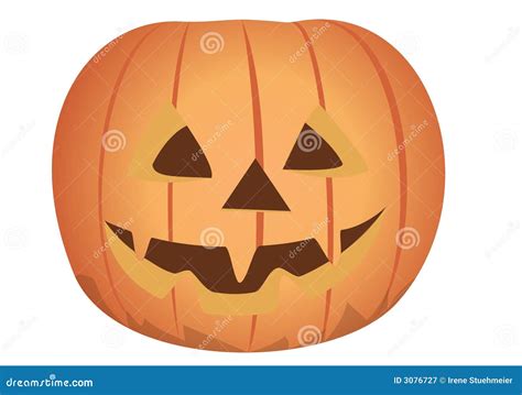 Halloween Pumpkin Stock Vector Illustration Of Faces 3076727