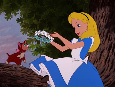 The classic disney animated version of alice's adventures as she follows a white rabbit into a wonderland of her own imagination. Alice In Wonderland 1951 Quotes. QuotesGram