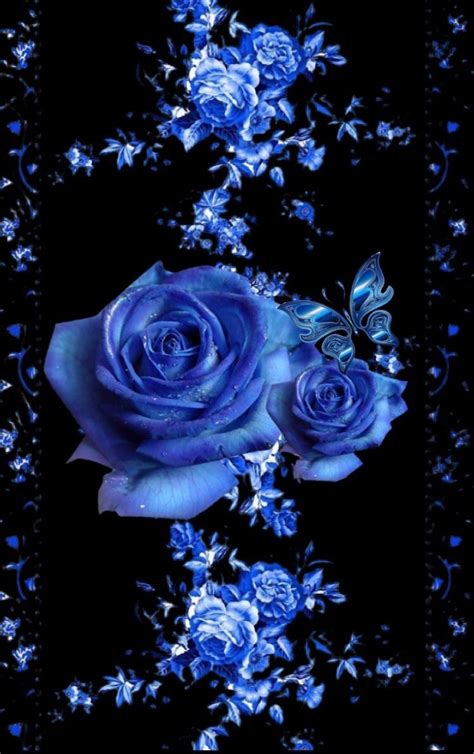 Free Download Blue Roses Wallpaper Blue Flower Wallpaper Red Roses