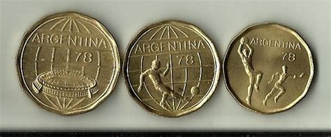 Fifa world cup south american. 03 Moedas Da Argentina Fc 20 -100 Pesos Copa Do Mundo De ...