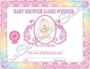 Upload a background image and add the spaces for where players move to create a unique game board for your quiz. Gorgeous Baby Shower Game Winner Certificate 20 Ethnic ...
