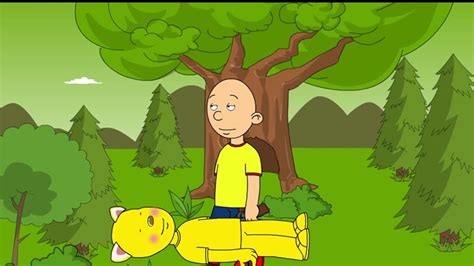Funny Goanimate Videos Caillou Hunts And Eats Pikachugrounded Tv