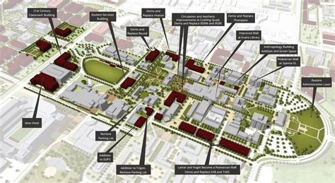 Texas A M Campus Map Map Of World