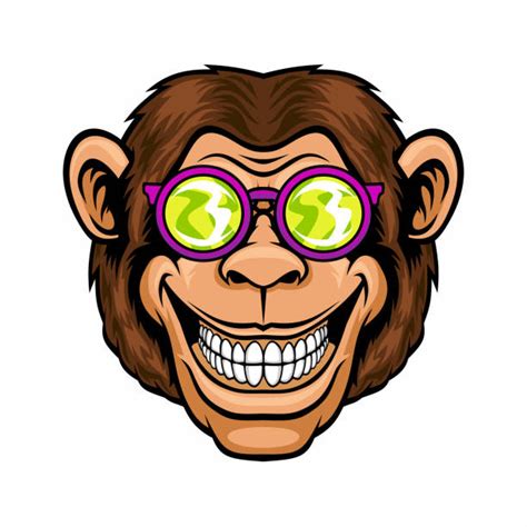 Funny Monkeys With Glasses