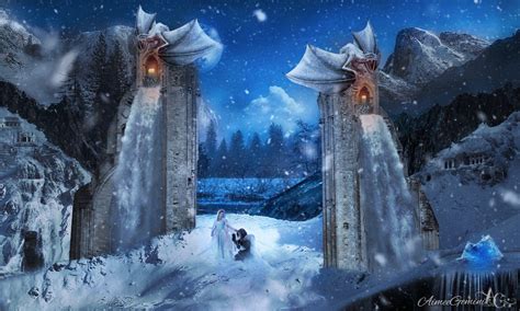 Two Everlasting Souls Of Winter By Aimeegemini Art On Deviantart