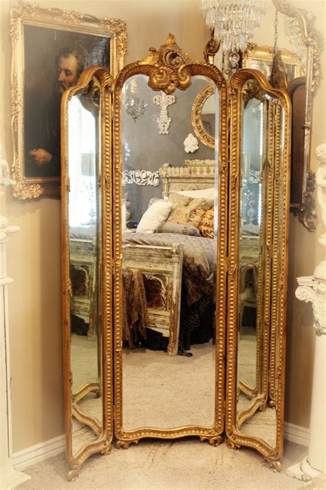 A floor standing mirror is unique in that it provides a full length view and this eliminates the discomfort that usually comes with. Antique Dressing Mirror Full Length Mirror Ideas ...