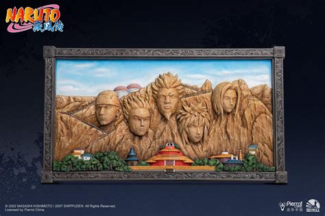 Hokage Rock Full Coloured Naruto Shipudden Time To Collect