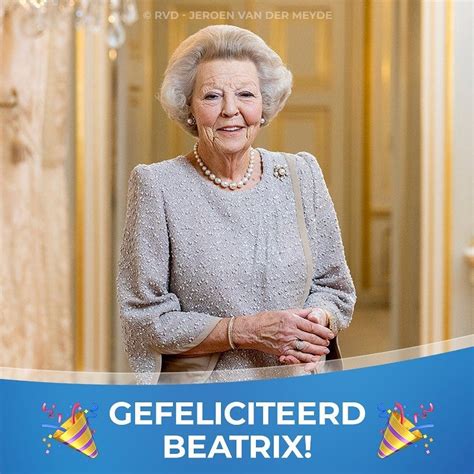 Sbs On Instagram Prinses Beatrix Viert Vandaag Haar Ste Verjaardag